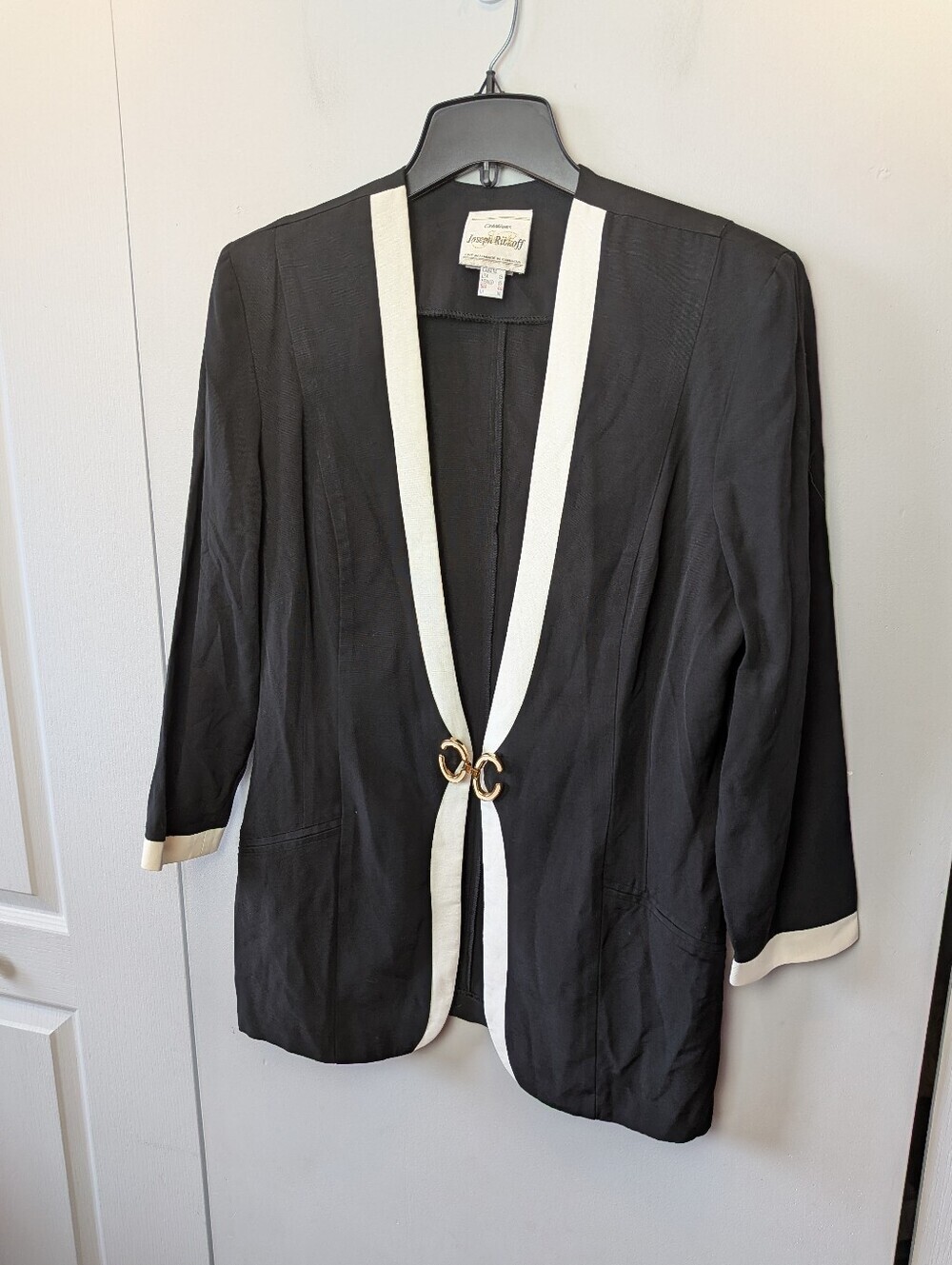 JOSEPH RIBKOFF Vintage 90' Plus Size Women Blazer Size 16 Made In Canada